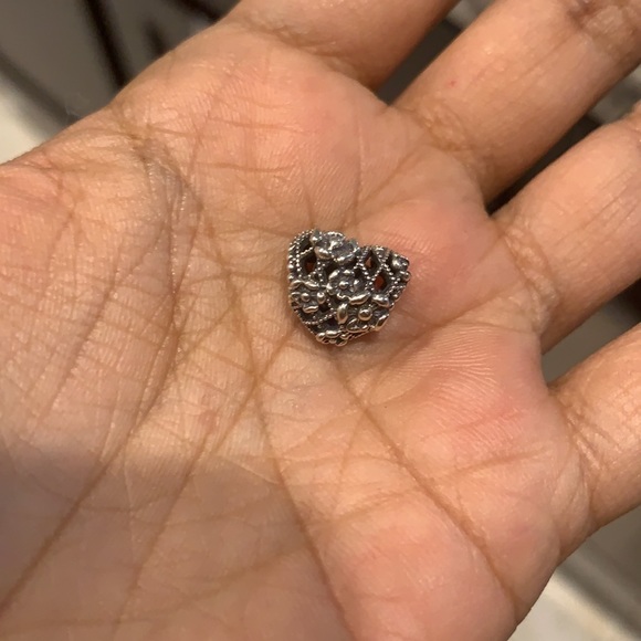 ❤️Pandora open work mommy flower heart charm - Picture 5 of 7
